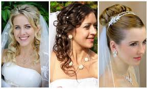 Svatební účesy Na Střední Vlasy Melirovannye Svatební účes Malvinka