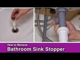 Bathroom Sink Stopper
