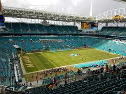 Competent Miami Dolphins Stadium Seat View Miami Dolphins
