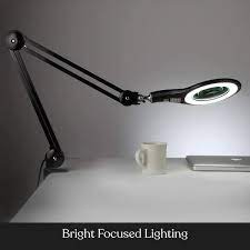 Lighted Magnifier Desk Lamp