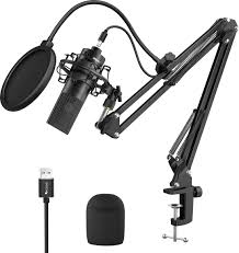 fifine usb streaming microphone kit