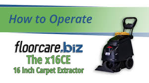 in stock x16ce carpet extractor