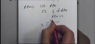 How To Solve Percentages Without A