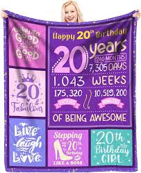 20th birthday gifts for women 20th