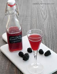 low carb blackberry liqueur step away