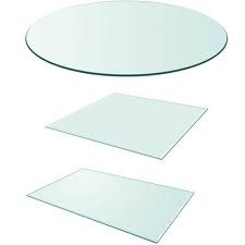 clear tempered glass table top replaced