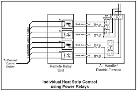 Ac heat pump with variable speed air handler and single stage electric backup heat control wiring some ac systems will have a blue wire with a pink stripe in place of the yellow or y wire. Control Of Heat Pumps Energy Sentry Tech Tip
