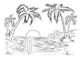 Free printable beach coloring pages and download free beach coloring pages along with coloring pages for other activities and coloring sheets. Beach Coloring Pages 100 Pictures Free Printable
