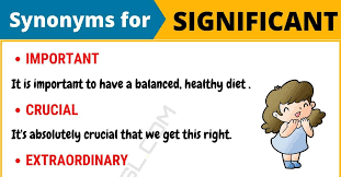 120 synonyms for significant with