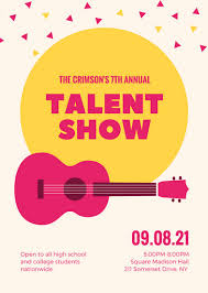 School Talent Show Flyers Magdalene Project Org