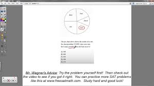 Sat Math Question 62 Pie Charts