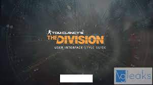 However, keeping that information updated and functional is imperative. The Division User Interface Style Guide Leaked Thedivision