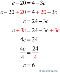 Multi Step Equations Practice Problems