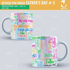 Sublimation Templates Father Mug Mug Gift For Dad Custom Coffee Mug Personalized Mug Father Mug Customized Mug Mug For Daddy