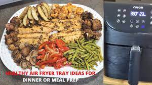 easy meal prep ideas in air fryer