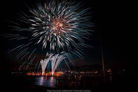 feu d artifice et bal poire