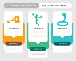 Cobra Business Infographic Template The Concept Is Option Step