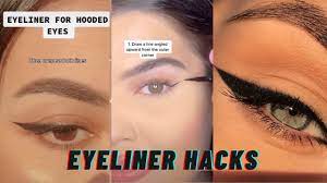 tiktok eyeliner hacks tutorial best