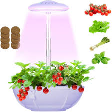 Amazon Com Hydroponics Smart Garden Light Hydroponics Growing System Indoor Garden Kit Led Countertop Garden Led Grow Light For Indoor Plants With 3 Pcs Mini Garden Hand Tools Seeds Not Included Home