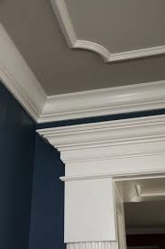 Varying Ceiling Colors Between Molding