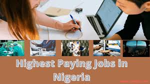 highest paying, Top 9 highest paying jobs in Nigeria 2022, STECHITEGIST