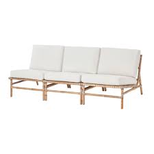 Bamboo 3 Seater Sofa More Furniture Hire