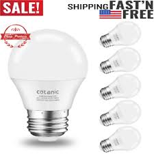 6 Packs A15 Led Bulb Ceiling Fan Light Bulbs 6w 60w Equivalent 4000k 600lm Ebay