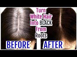 What makes jamaican black castor oil so special for hair growth is that it's filled with powerful antioxidants and nourishing nutrients that feed hair follicles and foster growth of new hairs. How To Convert Grey Hair To Black Naturally Using 1 Kitchen Ingredient Superprincessjo Youtube Anti Gray Hair Reverse Gray Hair White Hair