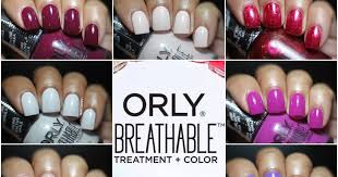 nail loopy orly breathable swatches