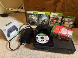 xbox one 500gb console two controllers