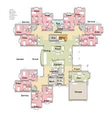 Cottage Layout Assisted Living Homes