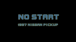 Home » nissan manuals » 1997 nissan pickup » manual viewer. 1997 Nissan Pickup No Start Checking Spark And Injector Pulse Youtube