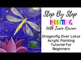 Dragonfly Acrylic Painting Tutorial