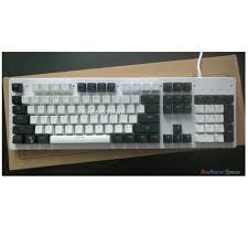 Full Size Hot Swappable Mechanical Keyboard B/W - Eculture.Space