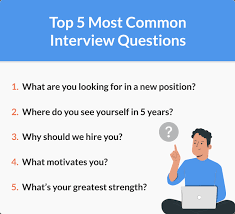 25 most common interview questions and