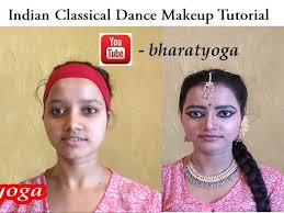 diy indian clical dance makeup