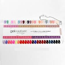 Essie Gel Couture Nail Polish Color Sample Chart Palette Display Ebay