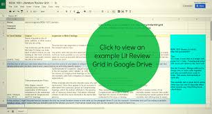 MLA Style   Literature Review  Conducting   Writing   LibGuides at     Lit Review