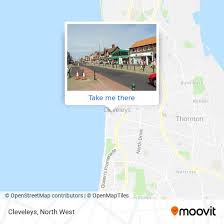cleveleys by bus train or light rail
