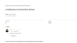 how to get conference invitation letter