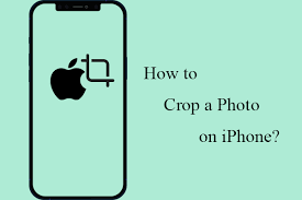 how to crop a photo on mac by photos