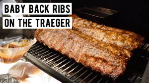 traeger baby back ribs recipe for