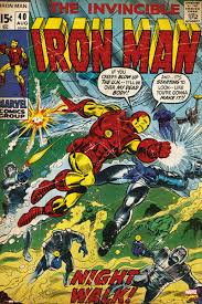 Poster Marvel Iron Man Comic Wall
