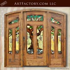 Stained Glass Craftsman Door Design