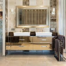 Shop allmodern for modern and contemporary vanity mirrors to match your style and budget. Luxury Bronze Mirrored Bathroom Vanity Unit Juliettes Interiors