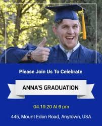 More than free graduation party invites. Graduation Invitation Maker Photoadking