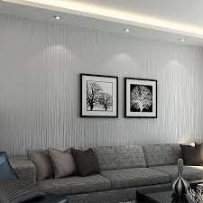 Silver Grey Wallpaper Metallic Stripe