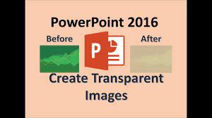 powerpoint 2016 transpa