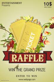 100 Customizable Design Templates For Raffle Postermywall
