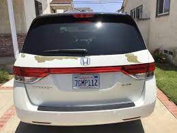 2016 honda odyssey paint problems with
